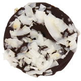 Chocolate Glazed w/ Coconut Planted Donut